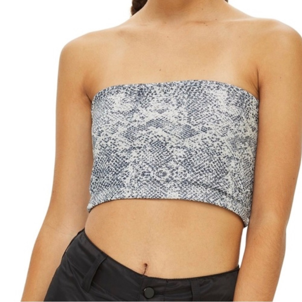 SnakeSkin Tube Top